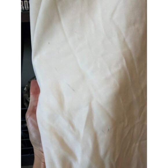 retrofete Fernanda Embellished Asymmetric Maxi Dress White/Silver Womens Size Sm - Picture 11 of 16